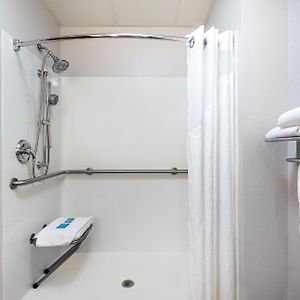 Standard King Room Roll Shower Mobility Accessible